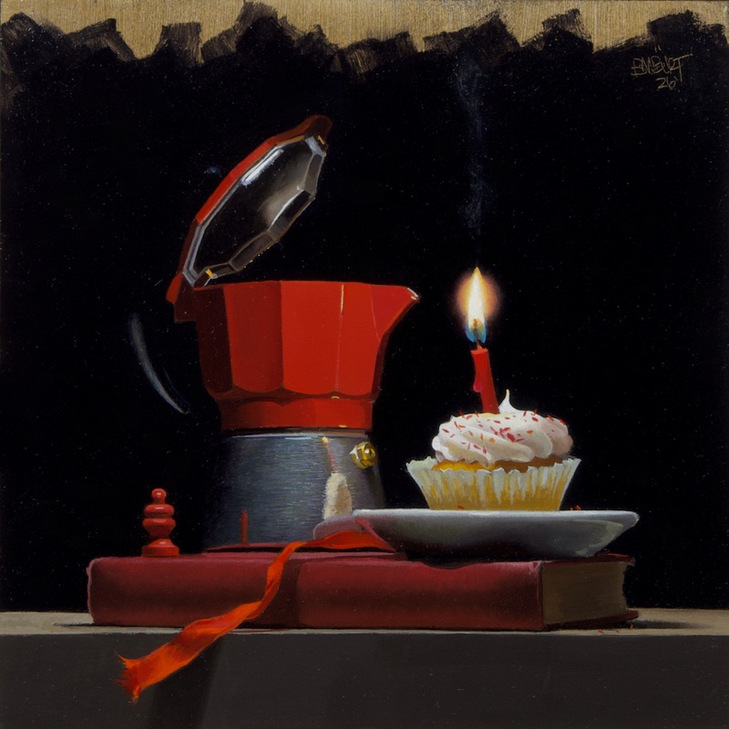 Coffee Cake in Red by Brian Burt